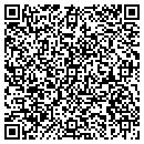 QR code with P & P Excavating LLC contacts