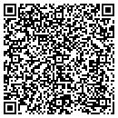 QR code with B & W Trenching contacts