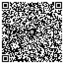 QR code with R L Backhoe Trenching contacts