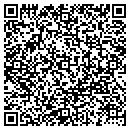 QR code with R & R Backhoe Service contacts