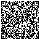 QR code with P F Moon & CO contacts