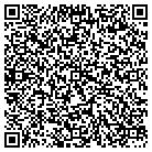 QR code with H & H Machine Movers Inc contacts