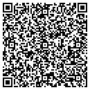 QR code with P R Riggers Inc contacts