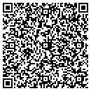 QR code with H & H Logging contacts