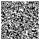 QR code with H & L Logging contacts