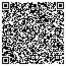 QR code with N & P Backhoe & Hauling contacts