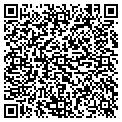 QR code with D & B Farm contacts