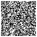 QR code with C & J Window contacts