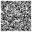 QR code with K Cleaners contacts
