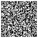 QR code with B & G Masonary contacts