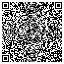 QR code with P Durai MD contacts