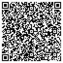 QR code with B & C Gems & Minerals contacts