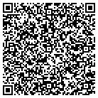 QR code with B J White & Sons House Moving contacts