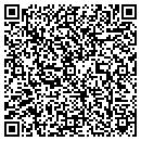 QR code with B & B Service contacts