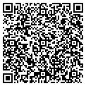 QR code with J & M Screens contacts