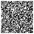 QR code with E D Custom Window contacts