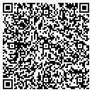 QR code with P & R Truss Co contacts