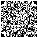 QR code with H & S Stucco contacts