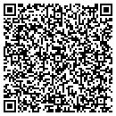 QR code with E & A Pallet contacts