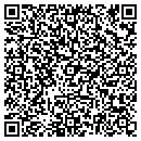 QR code with B & C Woodturning contacts
