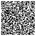QR code with S & D Vending contacts