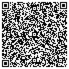 QR code with B & R Custom Foil Stamping contacts