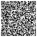 QR code with V & B Apparel contacts