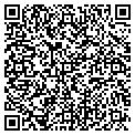 QR code with B & W Studios contacts