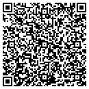 QR code with K & B Janitorial contacts