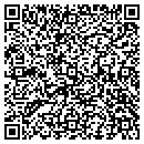 QR code with R Storage contacts