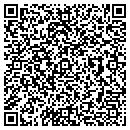 QR code with B & B Locker contacts