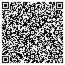 QR code with H & V Ice contacts