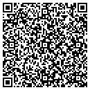 QR code with M R Refregeration contacts