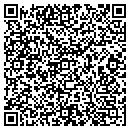 QR code with H E Maintenance contacts