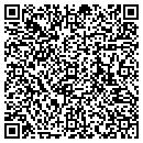 QR code with P B S & J contacts