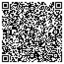 QR code with H Durland Bruce contacts