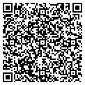 QR code with B & M Pump contacts