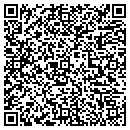QR code with B & G Vending contacts