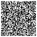 QR code with B & B Upholstery Inc contacts