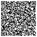 QR code with B B's Shoe Repair contacts