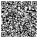 QR code with D & D Vending contacts