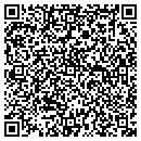 QR code with E Center contacts