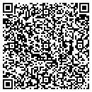 QR code with H & J Studio contacts