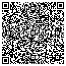 QR code with V & P Carpet Supply Inc contacts