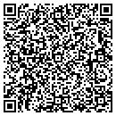 QR code with S B M B H S contacts