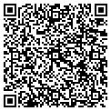 QR code with Rbk Touring contacts