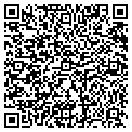 QR code with D & G Vending contacts