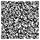 QR code with H & H Data Service Inc contacts