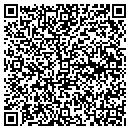 QR code with J Mobile contacts