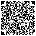QR code with V & K Inc contacts